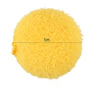 YUEHISY Lot de 30 Appâts pour Carpe, Granulés Pop-up en Mousse Souple, Appât de Pêche aromatisé à Haute flottabilité pour Gros Poissons, Jaune 10 Mm/12 Mm, Fraise Patate Douce sans Saveur (Jaune