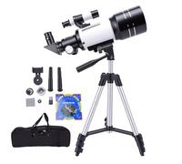 YUEHISY Lunette Astronomique Réfractaire, Ouverture 70mm, pour Observations