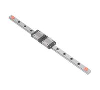 YUEHISY MGN12C Rail de Guidage Linéaire avec Blocs pour Imprimantes 3D | Charge nominale dynamique de 2,84 kN, curseurs et rail en acier inoxydable, conception de contact à quatre points, fixation