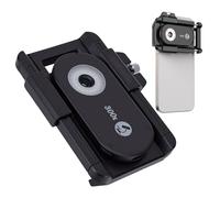 YUEHISY Micro-Objectif pour Smartphone avec Zoom 300X avec Lumière LED/UV et CPL, Pince Universelle, Loupe de Microscope Légère, Objectif D'appareil Photo pour Téléphone Portable (Black)
