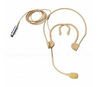 YUEHISY Microphone Casque à Double Tour d'oreille, Micro Léger avec Connecteur XLR à 3 Broches, Conception Ergonomique à Double Tour d'oreille, Convient aux Lunettes, Chapeaux, écouteurs