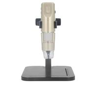 YUEHISY Microscope Numérique USB WiFi, Microscope Portable 1600X avec Support Réglable, Caméra HD 1080p, Compatible avec Téléphone, Ordinateur Portable et PC