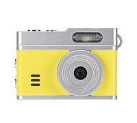 YUEHISY Mini Appareil Photo Numérique Rétro, Caméra Vidéo 2MP Photo 1080P avec écran de 0,96", Lumière de Remplissage LED, Conception de Porte-clés, pour Campus, Voyage (Yellow)