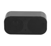 YUEHISY Mini Haut-Parleur USB avec Carte Son Intégrée pour Ordinateur | Son stéréo avec amplificateur numérique, alimenté par USB, aucun adaptateur nécessaire, construction en ABS et en métal,
