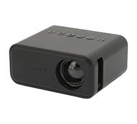 YUEHISY Mini Projecteur 1080P, Cinéma Maison Portable de Poche, Haut-Parleur intégré, écran 60 Pouces pour Les Jeux de Films en Plein Air, Les Voyages (Black)