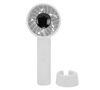 YUEHISY Mini Ventilateur Portatif, Ventilateur de Bureau Portable Oscillant à 6 Vitesses avec écran, de Refroidissement Rechargeable pour Voyage en Plein Air, Bureau, Oscillation Automatique à 88°,