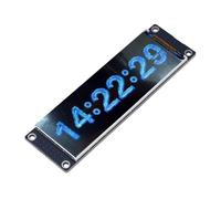 YUEHISY Module D'horloge Numérique à Bascule 2,7 Pouces | Adaptation Auto Jour Mois, Sauvegarde Réglages, 5 Niveaux Luminosité, 10 Styles Police, Horloge Bureau DIY