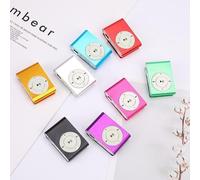 YUEHISY MP3 Mini avec Clip USB2.0 3.5mm, Prise en Charge de Carte Mémoire | La coque anti-rayures vous offre un confort optimal, vous pouvez profiter de la musique à tout moment et n\'importe où,