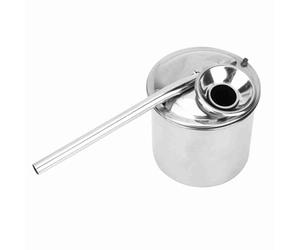 YUEHISY Outil de Peinture par Atomiseur en Métal pour Glaçages de Poterie, Pulvérisateur D'argile en Acier Inoxydable pour émaux, 5" (acier inoxydable 2)