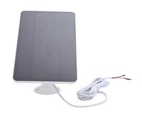 YUEHISY Panneau Solaire 10 W pour Sonnette de la Batterie de la Bague, Chargeur Solaire à Preuves Extérieures, Support de 9,8 Pieds à 360 ° Câble de 9,8 Pieds, pour Sonnette D'anneau 2