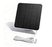 YUEHISY Panneau Solaire pour Caméra en Anneau, 2 Pack 12W Chargeur à Haute efficacité avec Adaptateur 3-en-1, IP65 pour Anneau Spotlight Cam Plus/Pro