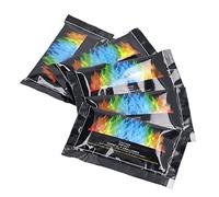 YUEHISY Paquets de Changement de Couleur de Feu 5PACS, Changements de Flammes pour Le Feu de Feu de Camp de Cheminées en Plein Air, Flammes Arc-en-Ciel Mystiques, 30 à 35 Minutes