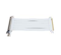 YUEHISY PCIe 4.0 Câble de Colonne Montante, Câble D'extension GPU à 90 Degrés PCIe 4.0 X16, Port de Cartes Graphiques Flexible, pour RTX4090 RX8900 (20cm)