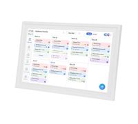 YUEHISY Planificateur Mural Numérique de 15,6 Pouces, Calendrier électronique avec Synchronisation dans Le Cloud du Tableau des Tâches, pour Les Horaires Familiaux, Partage de (Prise UE 100-240V)