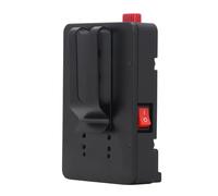 YUEHISY Plaque de Batterie V Mount, Sortie de 14,8 V, Adaptateur V-Lock pour NP-F970 / F750 / F550, avec Clip Arrière (Alliage d'aluminium)