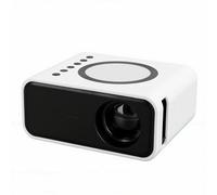 YUEHISY Projecteur WiFi 6 1080P, Bluetooth 5.0, Correction Automatique du Trapèze, Courte Focale 0,9:1, 15 000 LM, 30 000 Heures LED, Silencieux, pour Jeu de Cinéma Maison (Prise UE)