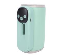 YUEHISY Réchauffeur de Bouteille Portable, Affichage LED 11 Réglages de Température, Réchauffable au Lait Rapide Réchauffe, Fonction de Mémoire de Lumière Nocturne, pour les Voyages à (GREEN)