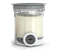 YUEHISY Récipient de Pinte à la Crème Glacée, pour NC700 NC701 Ice Cream and Soft Serve Accessoire, Tasse de Rangement Pinte et Couvercle, Lave-vaisselle