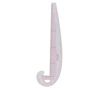 YUEHISY Règle Incurvée de 58 Cm, Règle de Couture Courbe 6501 de Haute Précision pour la Création de Patrons, de Couturière en Plastique Transparent pour le Dessin de Vêtements, Outil de Mesure sur