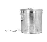 YUEHISY Sac à épices, Passoire d'assaisonnement à Mailles Fines pour Bouillon, Infuseur à épices en Acier Inoxydable pour Soupe, thé, Herbes, Filtre de Cuisson Réutilisable pour Sauce Ragoût, (1.3L)