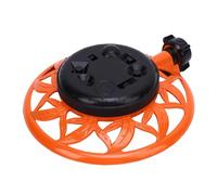 YUEHISY Sprinkler de Jardin avec Base en Métal Décoratif, 8 Motifs de Motif, Cadran Réglable, Arroseur d'eau Stationnaire Stable pour la Pelouse et la Cour (Style européen)