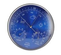 YUEHISY Station Météo avec 3-in-1 Thermomètre Baromètre Hygromètre, Tenture Murale Précise Toutes Saisons pour Intérieur Extérieur