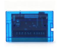 YUEHISY Super Cartouche MD Region Cartouche Multi-jeux Gratuite avec MEGAKey et SMS One-Touch Pause pour Consoles Genesis Mega Drive (BLUE)