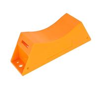YUEHISY Support de Bouteille de Gaz, Support Fixe Mural avec Sangle de sécurité, Mural de Bouteille pour Réservoirs, en Plastique et en Acier Robuste (ORANGE)