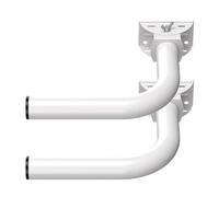 YUEHISY Support de Pont sans Fil, 2 Supports d'antenne Universels, Angle Réglable à 150°, Support CPE Extérieur en Acier Inoxydable avec équipement Antidérapant, Capuchon étanche, sécurité Réseau