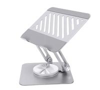 YUEHISY Support de Tablette, Support de Bureau Multi-Angle Réglable pour Tablettes de 13" et Moins, Pivotant à 360°, Base en Métal Robuste, pour Le Bureau, la Maison et Les Réunions