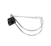 YUEHISY Support en Fer à Cheval pour Bouée de Sauvetage, Support de Bouée de Sauvetage Réglable avec Rotation à 360°, de de Universel pour Bateau, Surface Polie en Métal, Taille Compacte pour Un