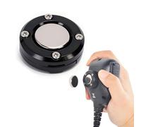 YUEHISY Support Magnétique de Voiture pour Micro Radio Mobile, Kit Magnétique pour Microphone CB, Compatible avec les Radios KMC30 KMC32 KMC35 KMC36 TK768G TK868G TM471A Anytone à (BLACK)