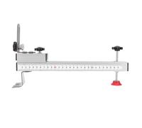 YUEHISY Support Mural de Niveau Suspendu, Niveleur de Support Réglable Universel avec échelle Transparente, Tige en Alliage D'aluminium de 31 Cm / 12,2 Pouces, pour L'alignement