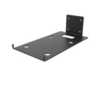 YUEHISY Support Mural pour Haut-Parleur, Kit de Montage Universel en Métal pour Haut-parleurs Surround Arrière de Barre de Son, Gain de Place, Installation Murale Stable