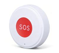 YUEHISY Système D'alerte Wi-FI pour Aidants, sans Abonnement, Alertes Via L'application Tuya Smart Life, Bouton D'appel d'urgence SOS