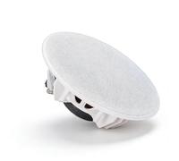 YUEHISY Système de Haut-parleurs Actifs au Mur et au Plafond de 6 Pouces Haut-Parleur Bluetooth encastré de 60 W Amplificateur Numérique intégré de Cône à Gamme Complète à Double (Prise UE)