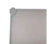 YUEHISY Tapis Alimentaire Imperméable en Silicone pour Animaux de Compagnie, Résistant aux Taches, pour Enfants, Chiens, Chats, Pliable et Portable pour Voyager (Pattes Grises Grandes)