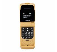 YUEHISY Téléphone à Clapet de Base GSM 2G pour étudiants et Enfants, Téléphone débloqué, Mini Design Durable pour Enfants