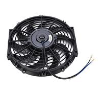 YUEHISY Ventilateur de Refroidissement de Moteur, Push-pull Universel de 12 Pouces, électrique Ultra Fin 12 V pour Radiateur, Métal PP PA, Faible Bruit et Faible Consommation pour Système de