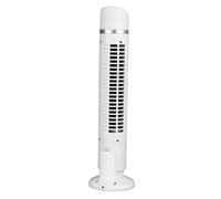 YUEHISY Ventilateur Tour sans Pales, Silencieux, Portable, USB, avec Lumière, pour Bureau, étude, Compact et Facile à Nettoyer (WHITE)