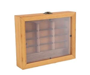 YUEHISY Vitrine de Boîtes à Livres Miniatures, Bibliothèque Miniature avec Construction en Bois Massif et 196 Faux Livres, Bibliothèque Tremblante pour Le Soulagement de l'anxiété (