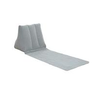 Yuehuamech Beach Reclining Lounger Sun Lounger Portable Leisure Inflatable Beach Mat Foldable Waterproof Flocking Back-Rest for Indoor Outdoor Home Camping