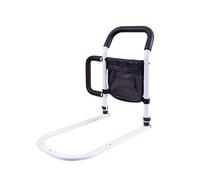 Yuehuamech Rails de lit pour adultes âgés - Rails d'assistance de lit sécurisés avec double poignée de rangement - Portable - Réglable - Prévention pour personnes âgées - Soutien délégué jusqu'à 300