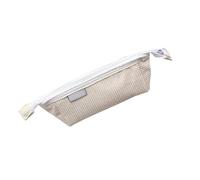 YUEHUINIAO Trousse à crayons multifonction en velours côtelé avec grand compartiment - Trousse de rangement de maquillage de voyage pour étudiante fille et femme