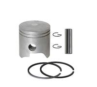 YueJay Ensemble Piston et Segments de Piston Standard for Moteur Hors-Bord 2 Temps 25 CV 30 CV 61N-11631-00 689-11631 61N-11631-00-95 61N-11631