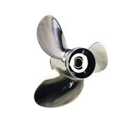 YueJay Hélice Hors-Bord Marine en Acier Inoxydable, adaptée aux Moteurs 35-60 CV, 11 5/8 x 12, 11 5/8 x 13, 11 5/8 x 14, 13 Dents(11 5-8X13)