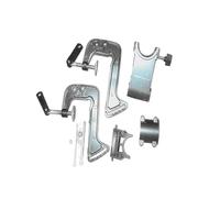 YueJay Pièces de Moteur de Bateau: Ensemble Complet de Supports de Serrage for Moteur 4 Temps de 3,6CV à 4CV