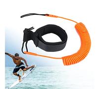 yuejuhe Leash de Surf, Sangle Paddle, Laisse Paddle, Surf Accessoire pour Sup, Board, Planche de Surf, Stand Up Paddle, Kayak (Orange)