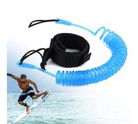 yuejuhe Leash de Surf, Sangle Paddle, Laisse Paddle, Surf Accessoire pour Sup, Board, Planche de Surf, Stand Up Paddle, Kayak (Bleu)