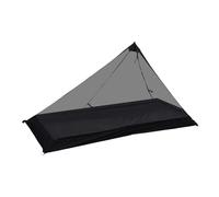 YUEKOPOU Abri d'urgence ultraléger, Tente Poncho Bushcraft OD Vert(Black - Inner Tent)